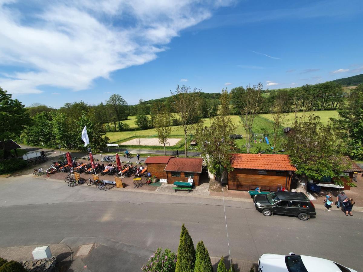 Garni Hotel Biebertal Am Milseburgradweg Hofbieber Exteriér fotografie