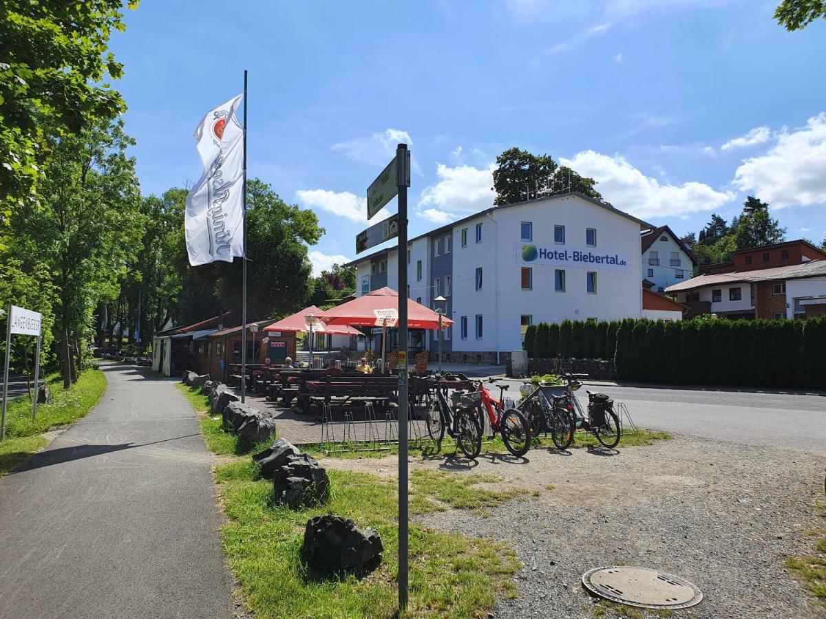 Garni Hotel Biebertal Am Milseburgradweg Hofbieber Exteriér fotografie
