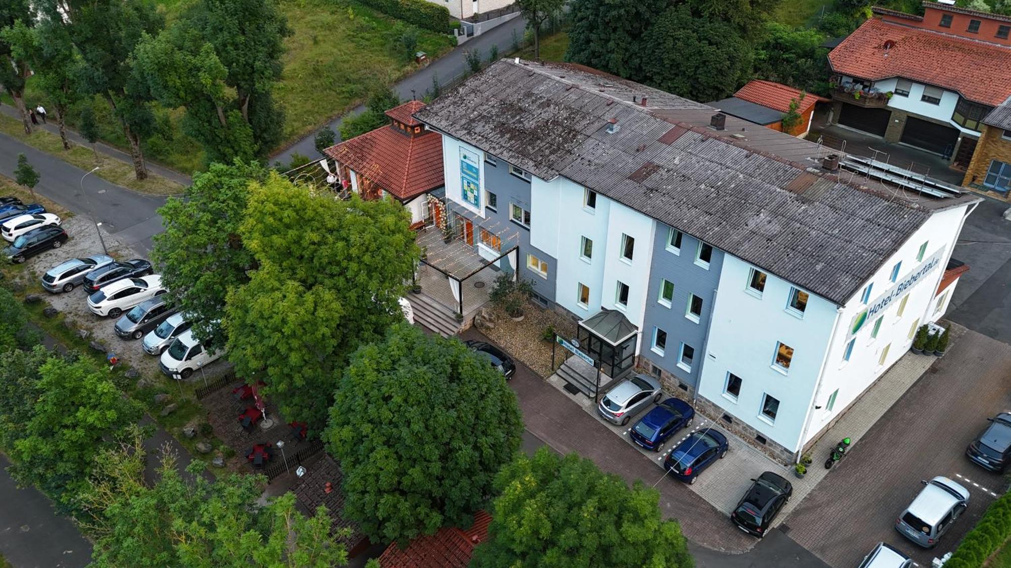 Garni Hotel Biebertal Am Milseburgradweg Hofbieber Exteriér fotografie